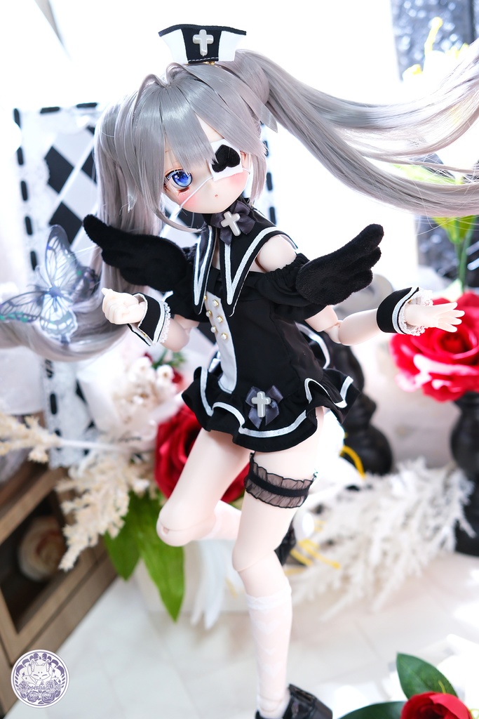 「ピュア♡領域」MDD・SDM通用 ドール服 ナース服 8点セット
