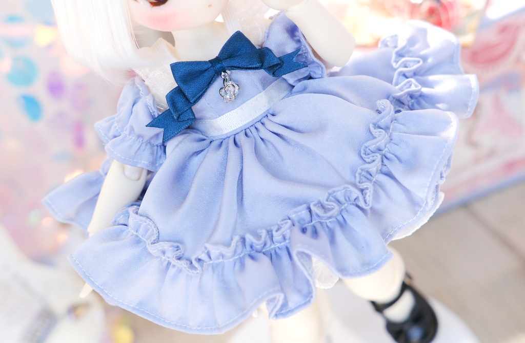「微糖オルゴール」幼SD・Tinyfox・1/6通用 ドール服 7点セット