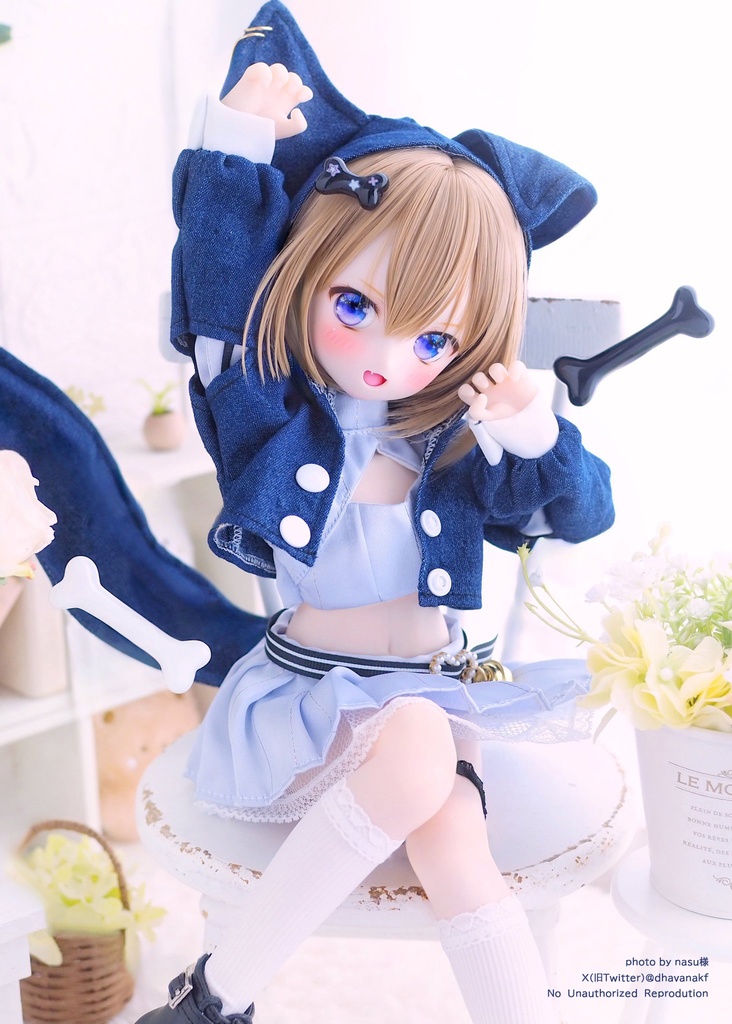 「エクリプスの尻尾」MDD・SDM通用 ドール服 10点セット