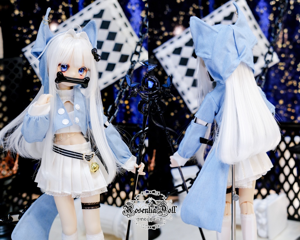 「エクリプスの尻尾」MDD・SDM通用 ドール服 10点セット