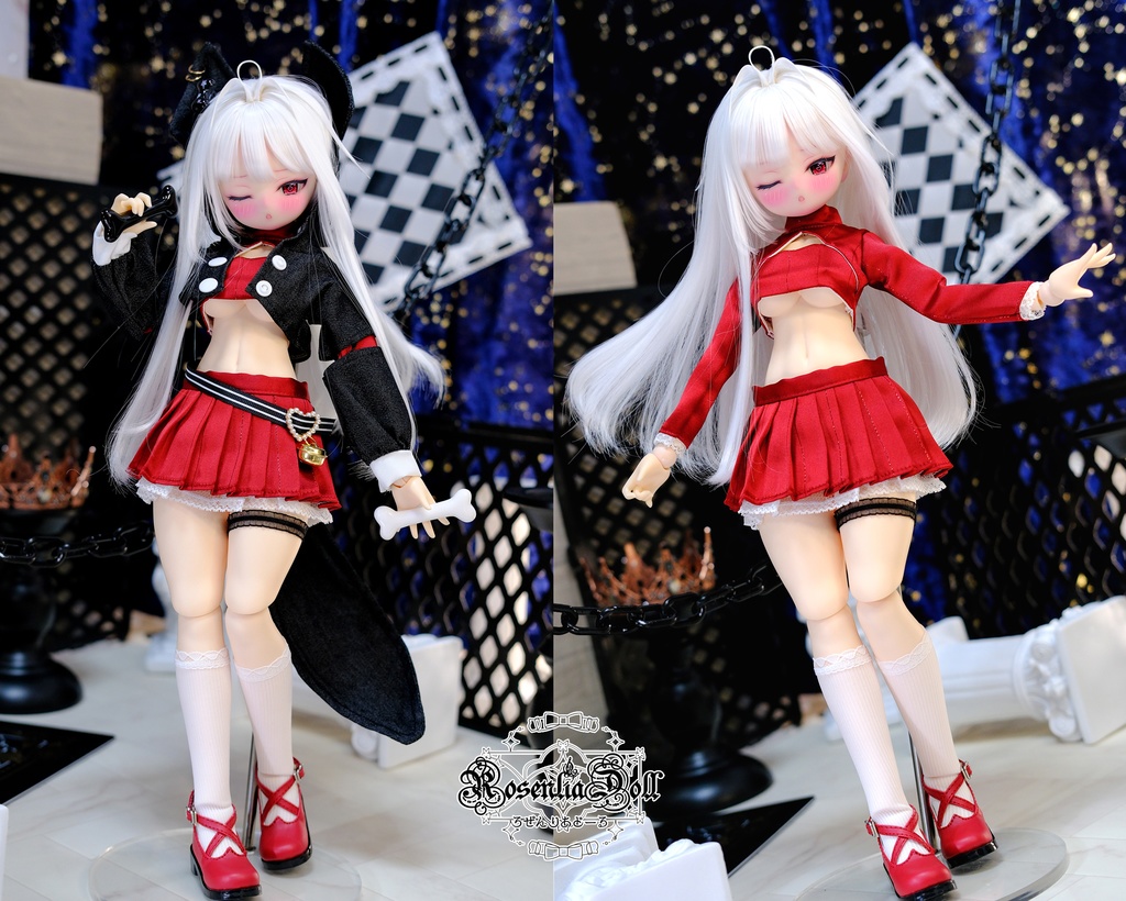 「エクリプスの尻尾」MDD・SDM通用 ドール服 10点セット