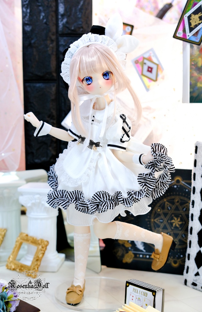 「影絵の国のアリス」MDD・SDM通用 ドール服 8点セット