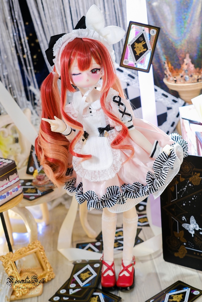 「影絵の国のアリス」MDD・SDM通用 ドール服 8点セット