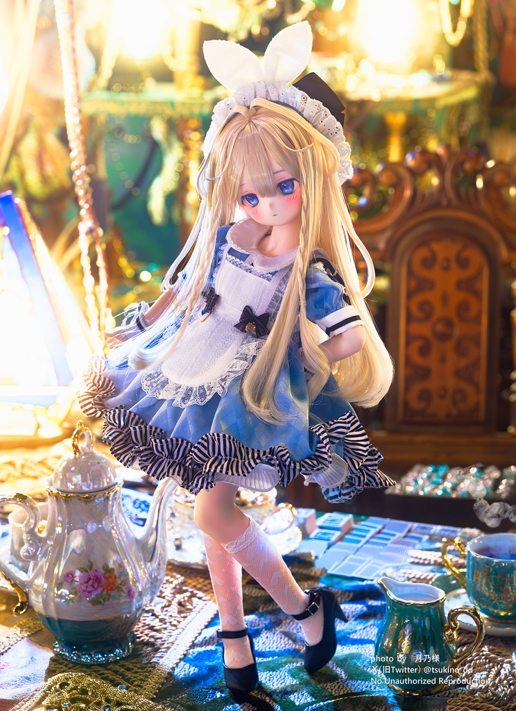 「影絵の国のアリス」MDD・SDM通用 ドール服 8点セット