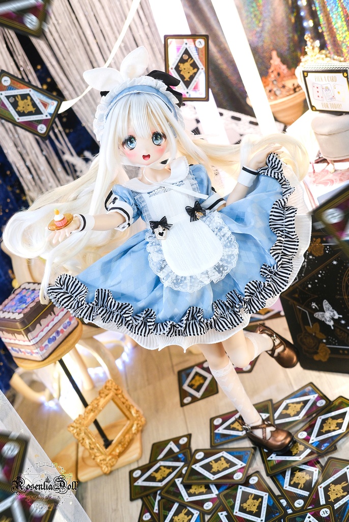 「影絵の国のアリス」MDD・SDM通用 ドール服 8点セット