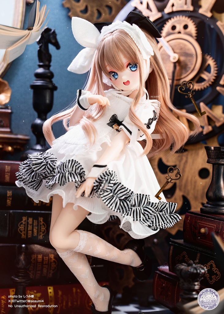 「影絵の国のアリス」MDD・SDM通用 ドール服 8点セット