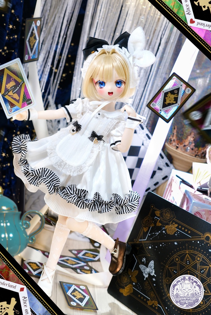 「影絵の国のアリス」MDD・SDM通用 ドール服 8点セット