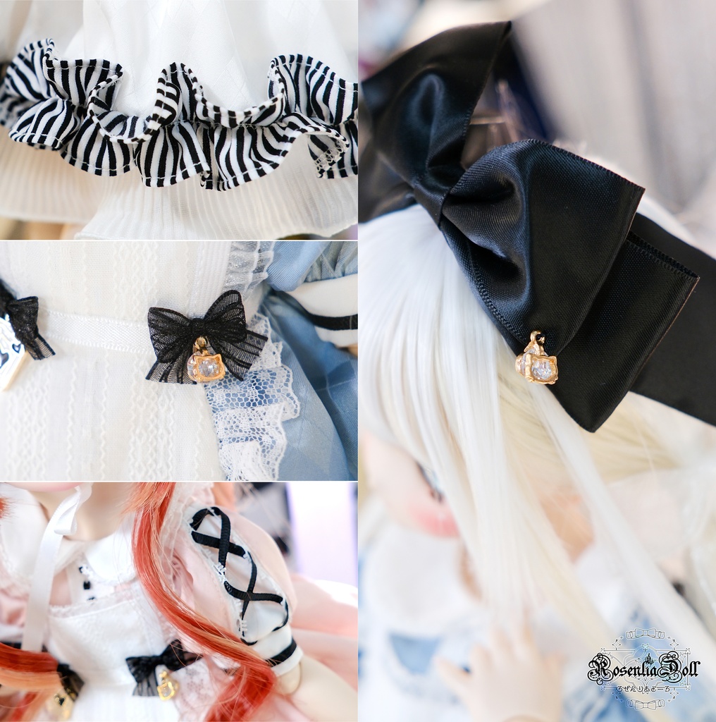 「影絵の国のアリス」MDD・SDM通用 ドール服 8点セット