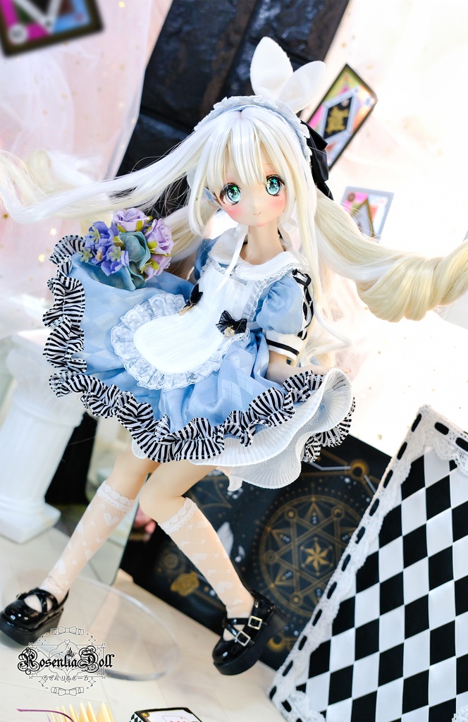 「影絵の国のアリス」MDD・SDM通用 ドール服 8点セット