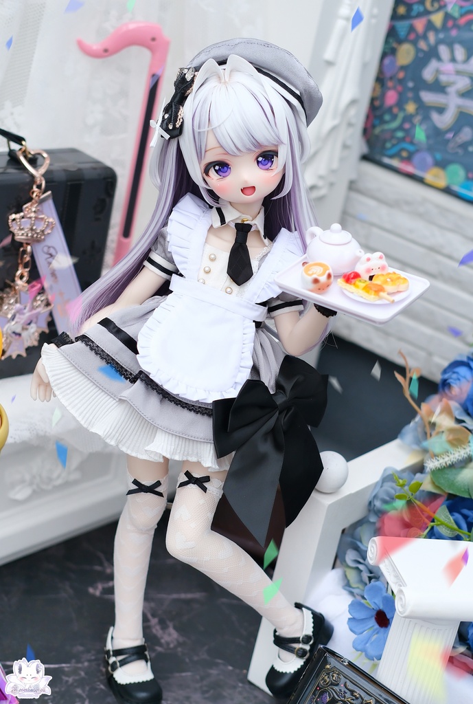 「黒桜学園ー学園祭ー」MDD・SDM・1/4サイズ通用 ドール服 9点セット
