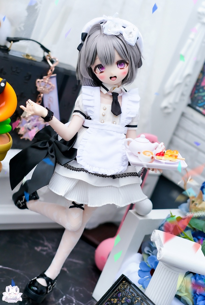 「黒桜学園ー学園祭ー」MDD・SDM・1/4サイズ通用 ドール服 9点セット