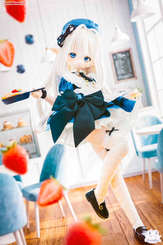 「黒桜学園ー学園祭ー」MDD・SDM・1/4サイズ通用 ドール服 9点セット