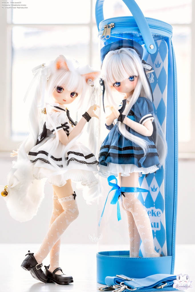 CODE:「黒桜学園」MDD・SDM・1/4サイズ通用 ドール服 9点セット