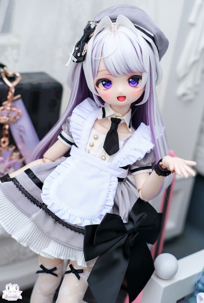 「黒桜学園ー学園祭ー」MDD・SDM・1/4サイズ通用 ドール服 9点セット
