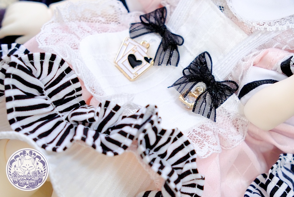 「影絵の国のアリス」幼SD・Tinyfox・1/6通用 ドール服 8点セット