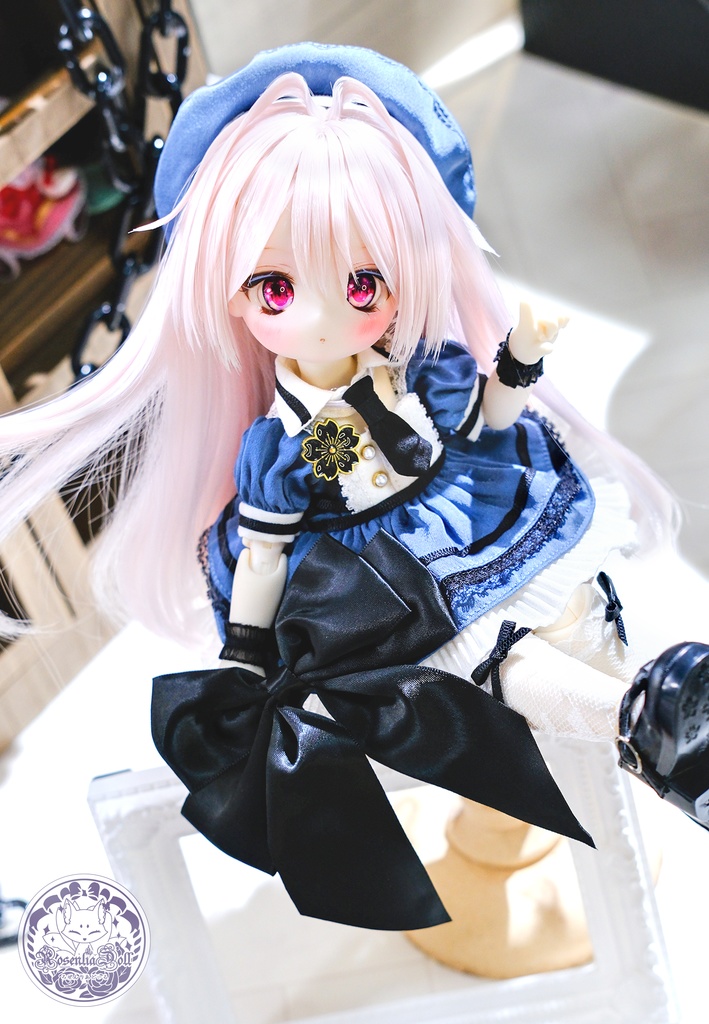 CODE:「黒桜学園」幼SD・Tinyfox・1/6通用 ドール服 9点セット