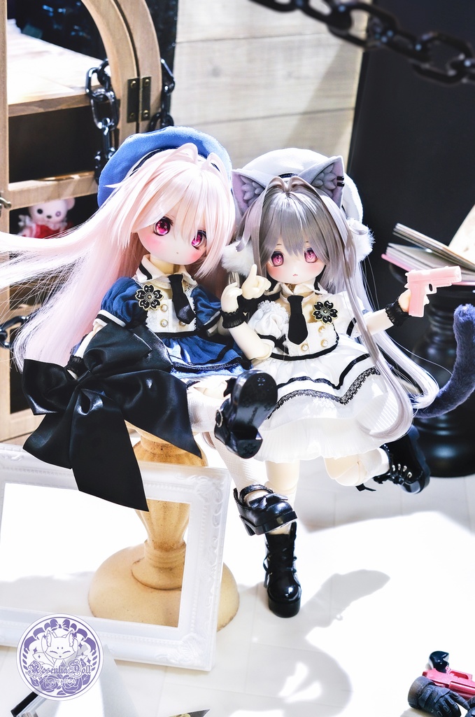 CODE:「黒桜学園」幼SD・Tinyfox・1/6通用 ドール服 9点セット