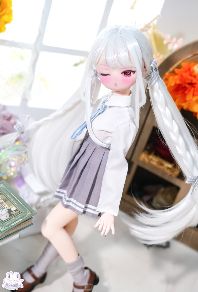 「羅ノ宮女子高等学校」MDD・SDM通用 ドール服 5点セット