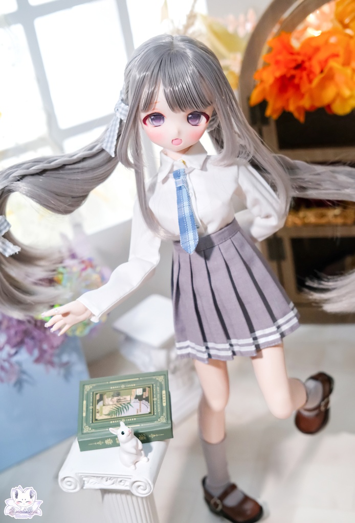「羅ノ宮女子高等学校」MDD・SDM通用 ドール服 5点セット