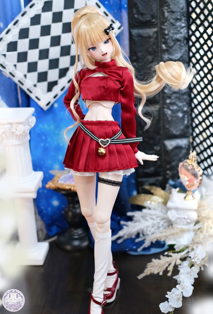 「エクリプスの尻尾」DD・SD通用 ドール服 10点セット