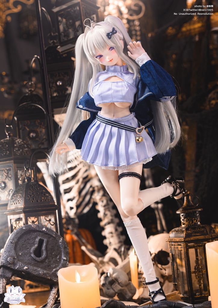 「エクリプスの尻尾」DD・SD通用 ドール服 10点セット