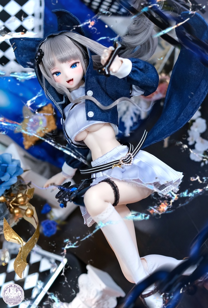 「エクリプスの尻尾」DD・SD通用 ドール服 10点セット