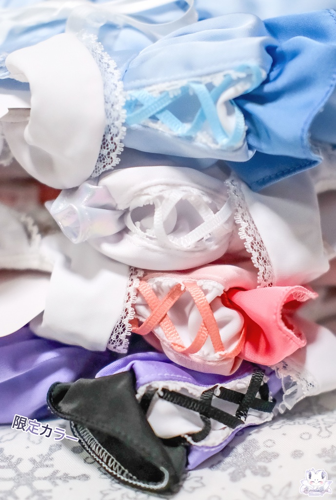 「メイド注意にゃ」2WAY~MDD・SDM通用 ドール服 8点セット