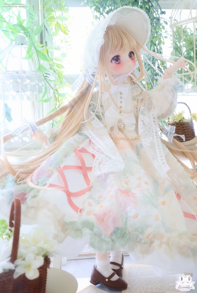 「ペタルキャンバス -淡花-」MDD・DDP・SDM通用 ドール服 5点~7点セット