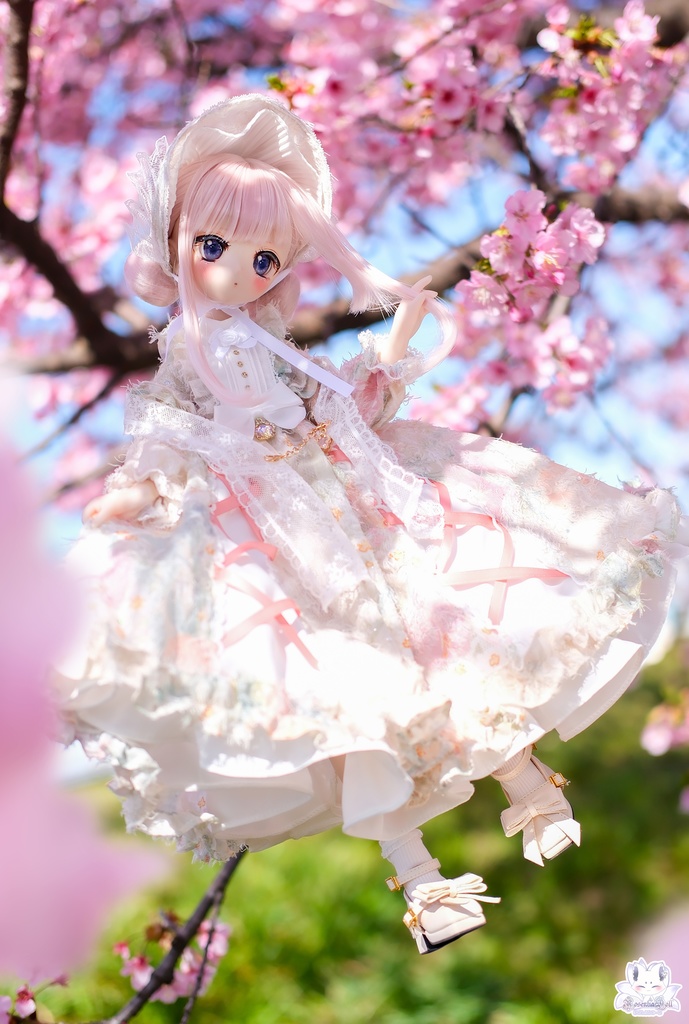 「ペタルキャンバス -淡花-」MDD・DDP・SDM通用 ドール服 5点~7点セット