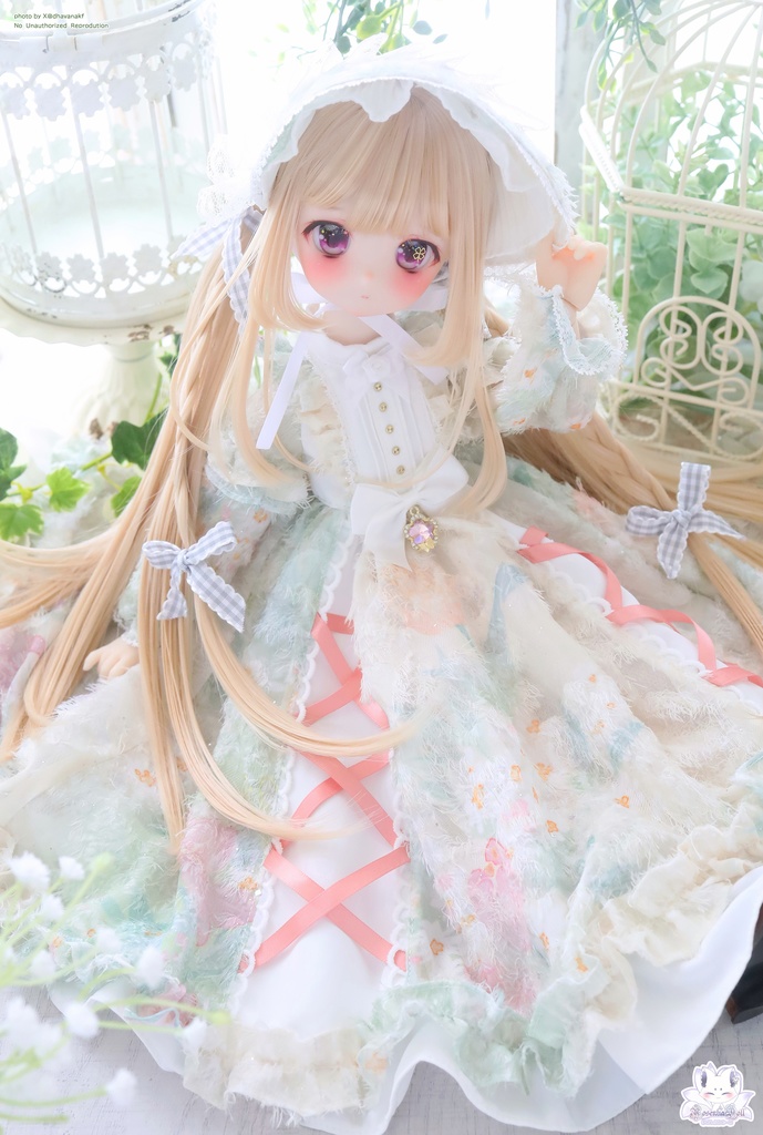 「ペタルキャンバス -淡花-」MDD・DDP・SDM通用 ドール服 5点~7点セット