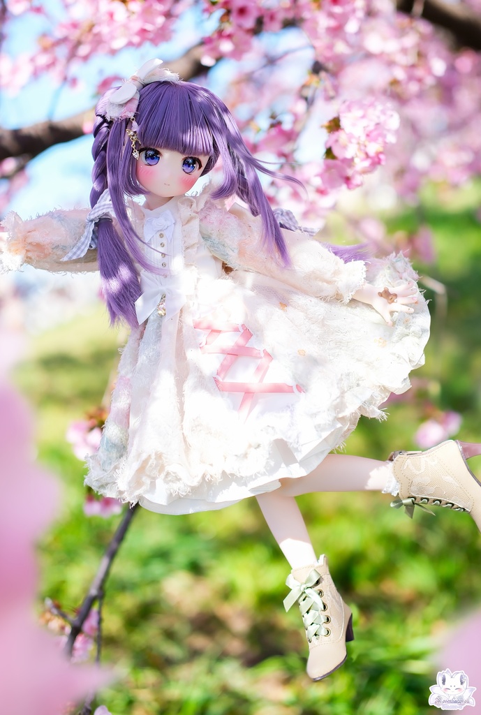 「ペタルキャンバス -淡花-」MDD・DDP・SDM通用 ドール服 5点~7点セット