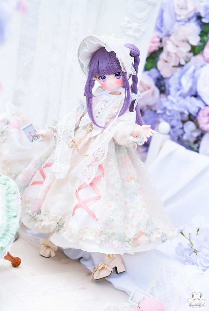 「ペタルキャンバス -淡花-」MDD・DDP・SDM通用 ドール服 5点~7点セット