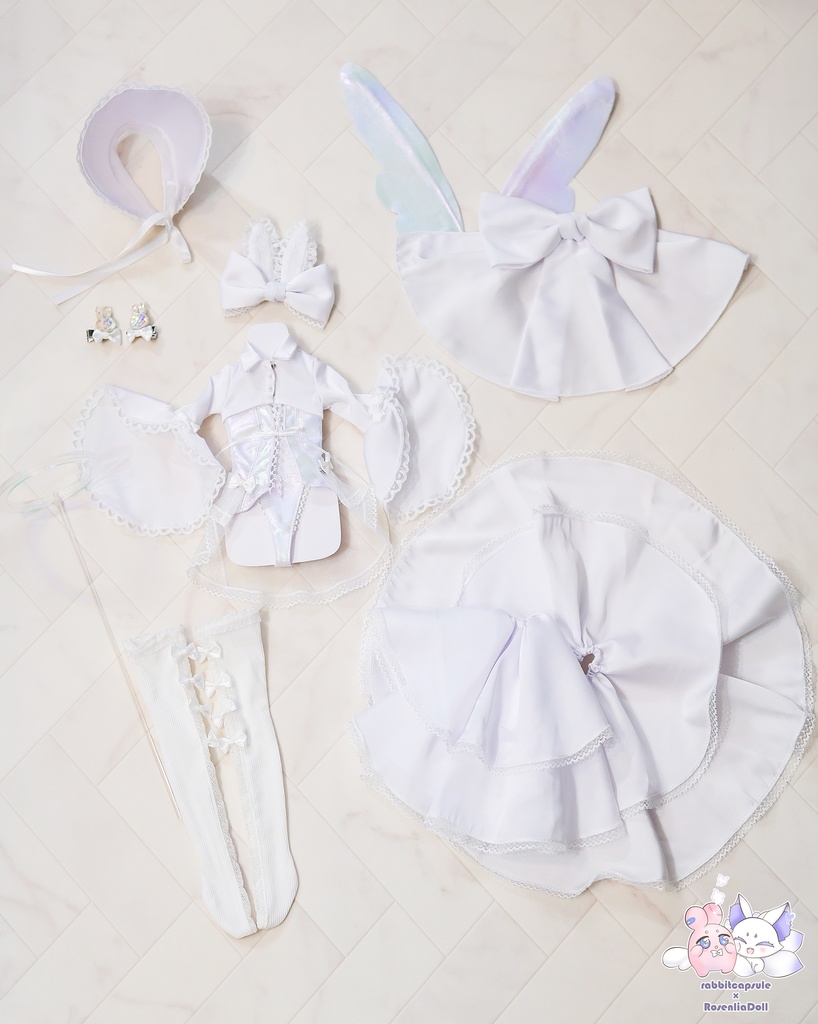 「xxxアンジュバニー」MDD・DDP・KUMAKO通用 ドール服 11点セット ☆コラボ作☆