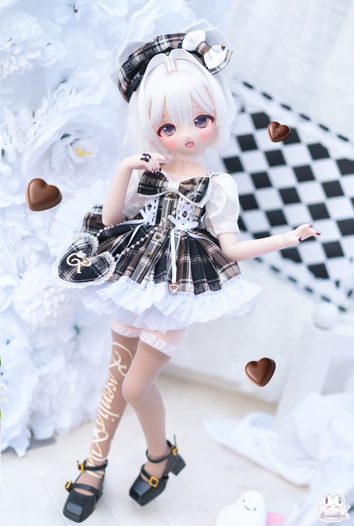 「ときめきショコラ」MDD(s胸)・KUMAKO ドール服 7点セット