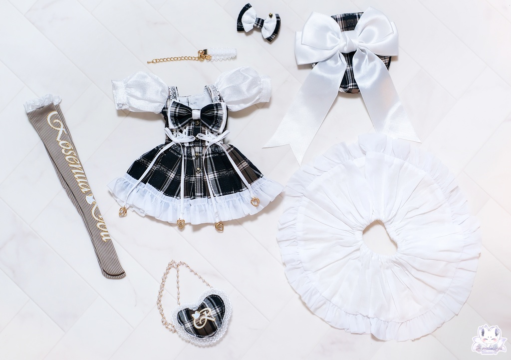 「ときめきショコラ」MDD(s胸)・KUMAKO ドール服 7点セット