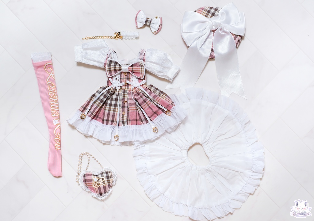 「ときめきショコラ」MDD(s胸)・KUMAKO ドール服 7点セット