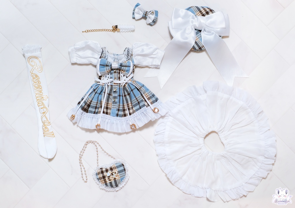 「ときめきショコラ」MDD(s胸)・KUMAKO ドール服 7点セット