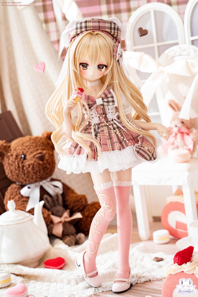 「ときめきショコラ」MDD(s胸)・KUMAKO ドール服 7点セット