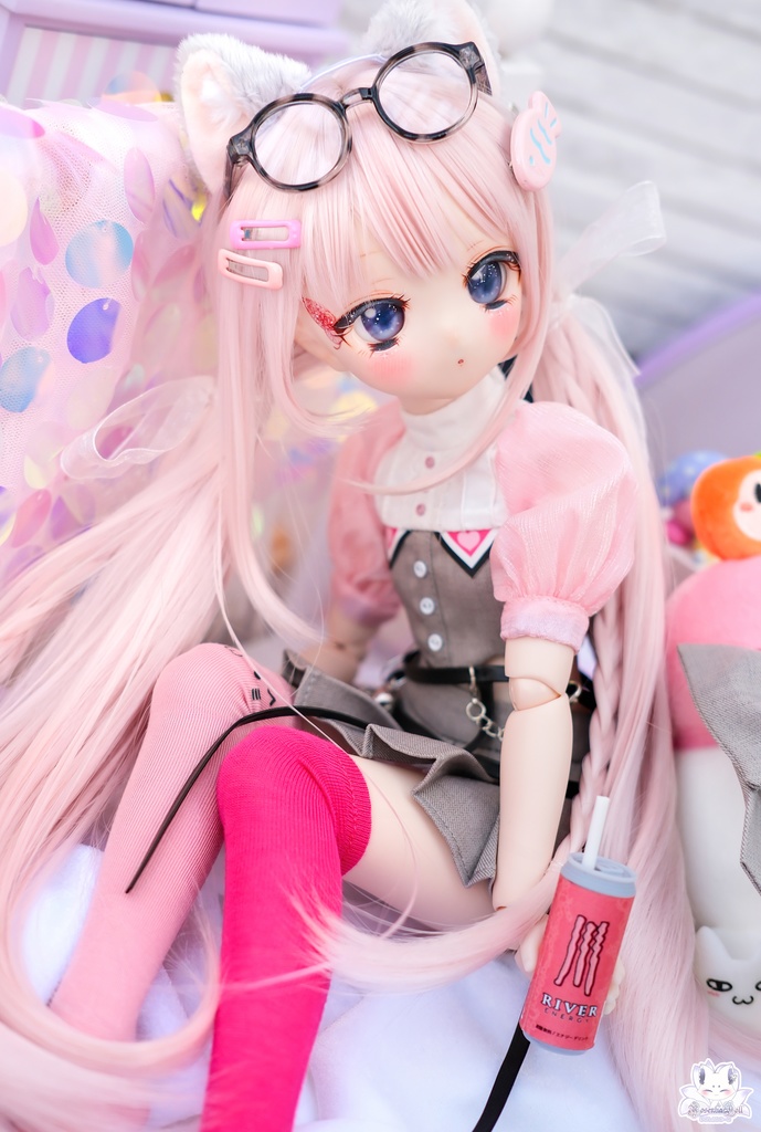 「配信前夜ログイン-虚像モード-」MDD・DDP ドール服 8点セット