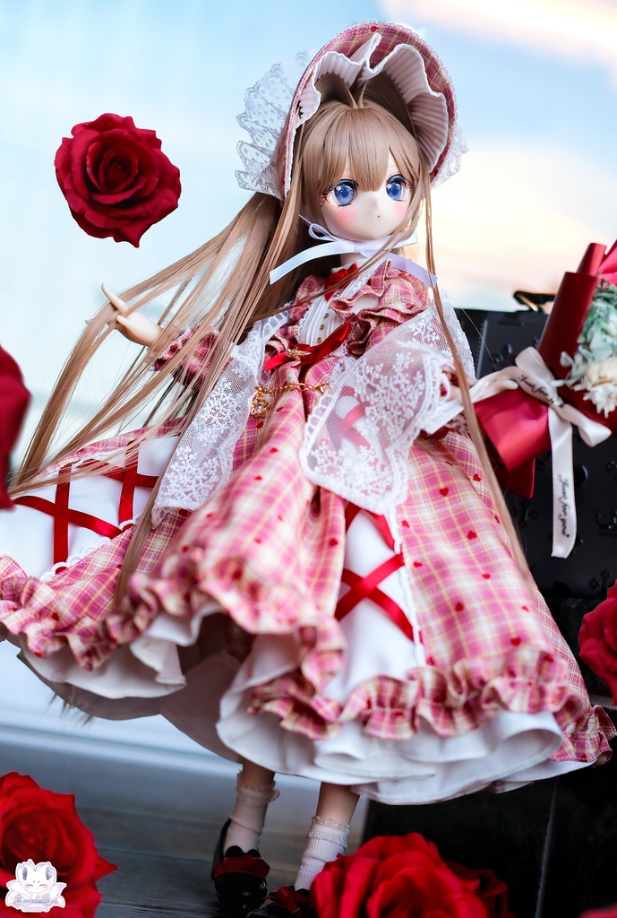 「ペタルキャンバス -紅恋-」MDD・DDP・SDM通用 ドール服 5点~7点セット