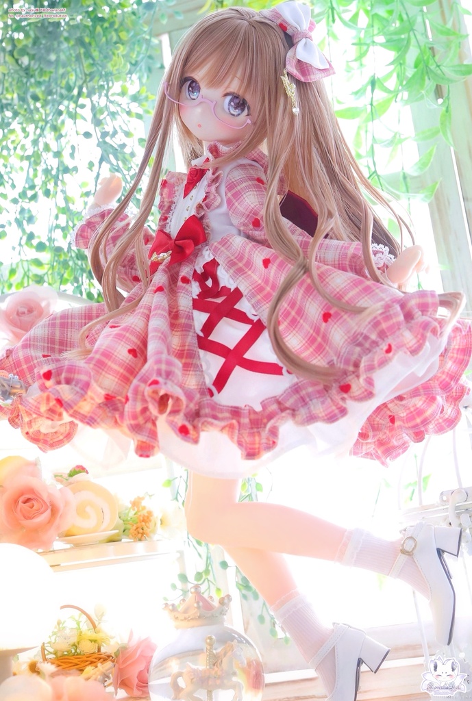 「ペタルキャンバス -紅恋-」MDD・DDP・SDM通用 ドール服 5点~7点セット