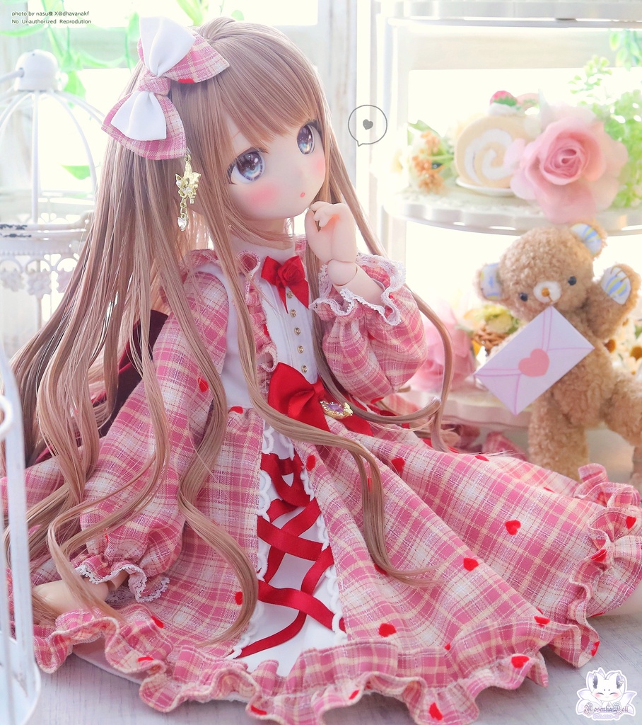 「ペタルキャンバス -紅恋-」MDD・DDP・SDM通用 ドール服 5点~7点セット