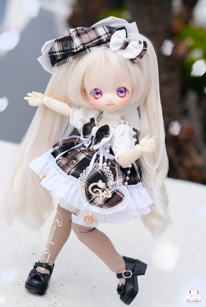 「ときめきショコラ」Tinyfox・1/6サイズ ドール服 7点セット