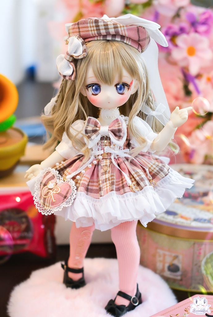 「ときめきショコラ」Tinyfox・1/6サイズ ドール服 7点セット