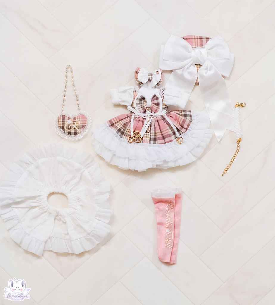 「ときめきショコラ」Tinyfox・1/6サイズ ドール服 7点セット