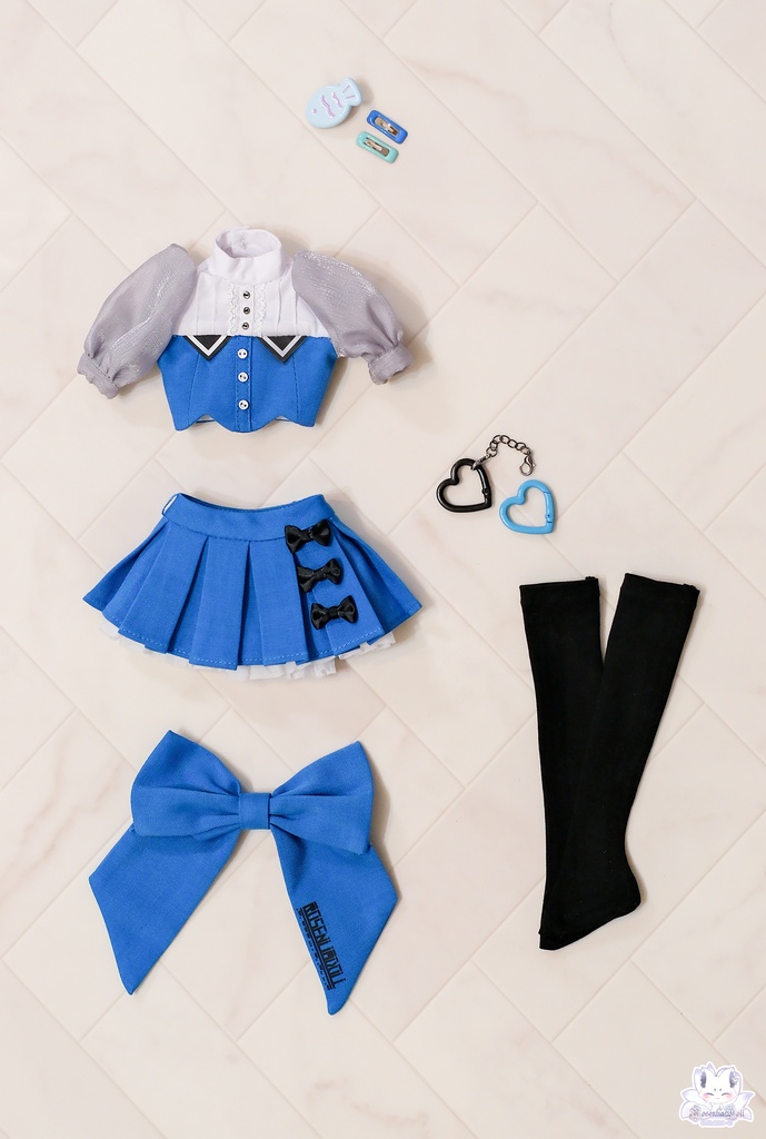 「配信前夜ログイン-内緒モード-」MDD・DDP ドール服 6点セット