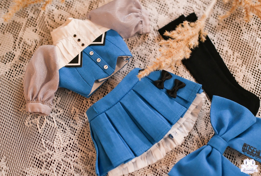 「配信前夜ログイン-内緒モード-」MDD・DDP ドール服 6点セット