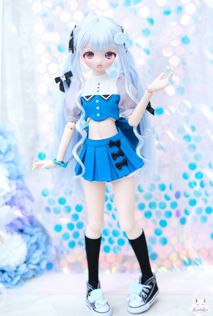 「配信前夜ログイン-内緒モード-」MDD・DDP ドール服 6点セット