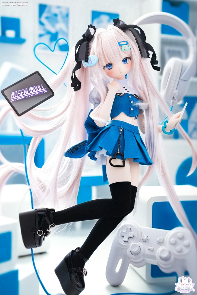 「配信前夜ログイン-内緒モード-」MDD・DDP ドール服 6点セット
