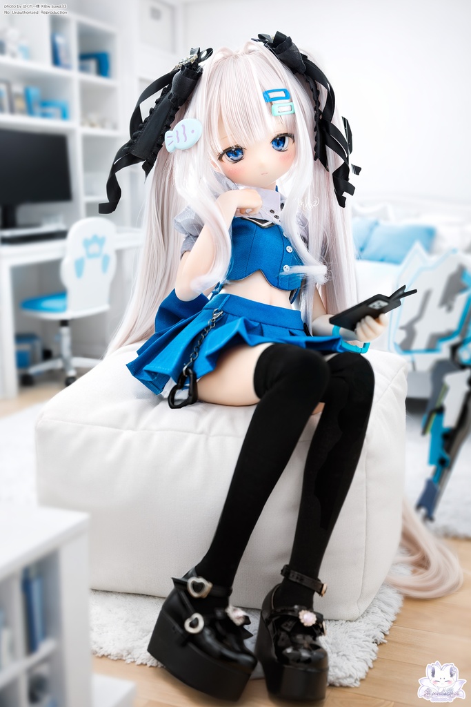 「配信前夜ログイン-内緒モード-」MDD・DDP ドール服 6点セット